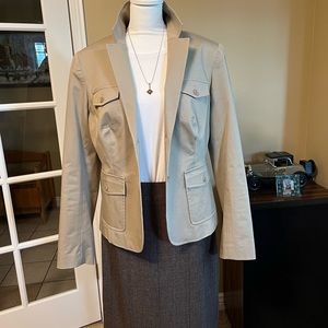 Body By Victoria Tan Blazer - two button - Size 12
